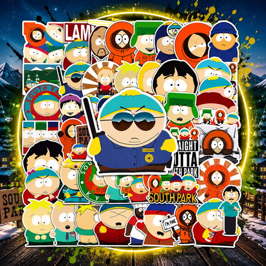 50 South Park Stickers Pack